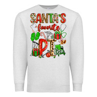 Oatmeal Heather santa's favorite pt Premium Sweatshirt - texasbilliewilder