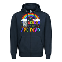 Navy gender roles are dead Zipper Hoodie - Artiststas