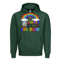 Gender Roles Are Dead Zipper Hoodie | Teevron