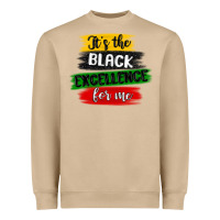 Mushroom it s the black excellence for me Heavyweight Sweatshirt - MaliasSmallBusiness