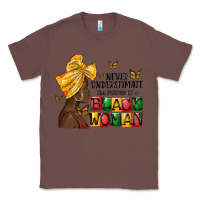 Chestnut never understimate the power of a black woman Classic Tee - MaliasSmallBusiness