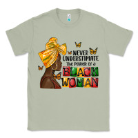 Matcha never understimate the power of a black woman Classic Tee - MaliasSmallBusiness
