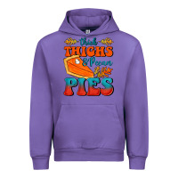Tulip Thick Thighs&Pecan Pies Urban Hoodie - FaDigitalArtStudio