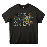 Asphalt jesus is the anchor of my soul Heavy Core Tee - SublimationCraftShop