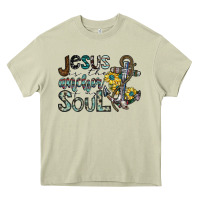 Mossy jesus is the anchor of my soul Heavy Core Tee - SublimationCraftShop