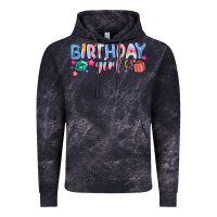 Cloud Black birthday girl Vintage Hoodie - NancyCooperArtShop