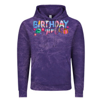 Cloud Purple birthday girl Vintage Hoodie - NancyCooperArtShop