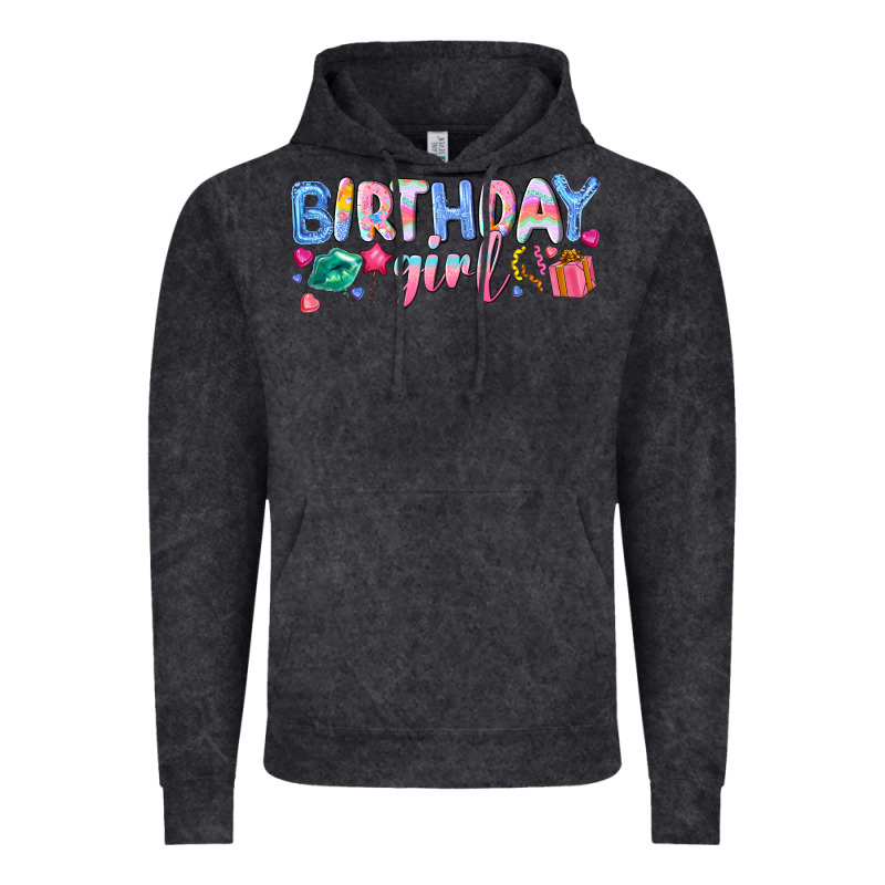 Birthday Girl Vintage Hoodie by NancyCooperArtShop | Teevron