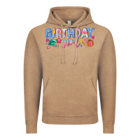 Vintage Coffee birthday girl Vintage Hoodie - NancyCooperArtShop