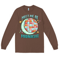 Chestnut meet me at midnight Long Sleeve Tee - MaliasSmallBusiness
