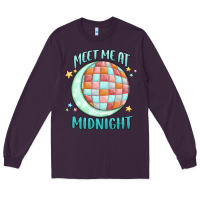 Plum meet me at midnight Long Sleeve Tee - MaliasSmallBusiness
