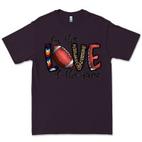 Plum for the love of the game football Premium Tee - CowhideDigitalArt