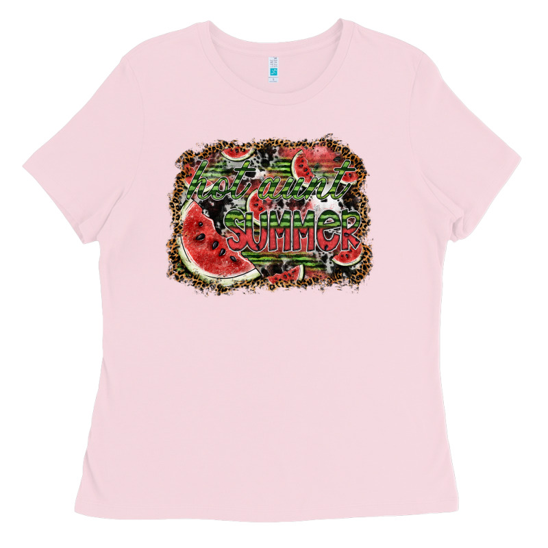 Hot Aunt Summer Ladies Tee by SublimationCraftShop | Teevron