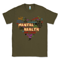 Army Green mental health matters Classic Tee - JahusDesignShop