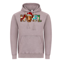 Vintage Zinc noel long haired shaggy cow Vintage Hoodie - Jasminsmagicworld