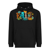 Black Fall Vibes Heavyweight Hoodie - texasbilliewilder