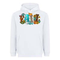 White Fall Vibes Heavyweight Hoodie - texasbilliewilder