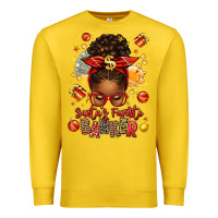 Lemon santa favorite banker afro messy bun Premium Sweatshirt - texasbilliewilder