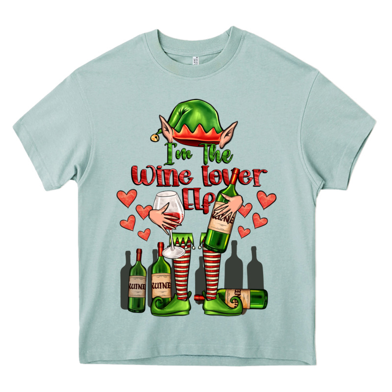 Im The Wine Lover Elf Heavy Core Tee by FaDigitalArtStudio | Teevron
