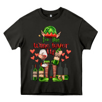 Asphalt im the wine lover elf Heavy Core Tee - FaDigitalArtStudio