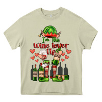 Mossy im the wine lover elf Heavy Core Tee - FaDigitalArtStudio