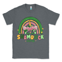 Charcoal Heather shamrock cutie Classic Tee - MaliasSmallBusiness