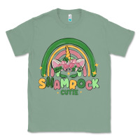 Sage shamrock cutie Classic Tee - MaliasSmallBusiness