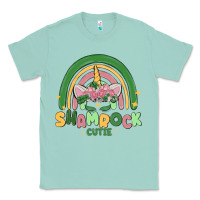 Seafoam shamrock cutie Classic Tee - MaliasSmallBusiness