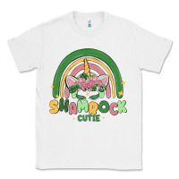 White shamrock cutie Classic Tee - MaliasSmallBusiness