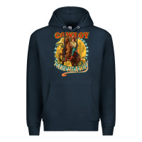 Navy Busy doing Cowgirl shit Premium Hoodie - HowdyJamesFarm