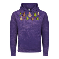 Cloud Purple Christmas cakes Vintage Hoodie - Jasminsmagicworld