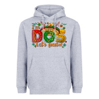 Heather Grey I'm dos let's Fiesta Heavyweight Hoodie - NancyCooperArtShop