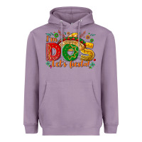 Lavender I'm dos let's Fiesta Heavyweight Hoodie - NancyCooperArtShop