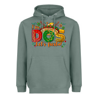 Sage I'm dos let's Fiesta Heavyweight Hoodie - NancyCooperArtShop