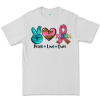 Peace Love  Cure Premium Tee | Teevron