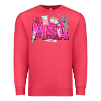 Cardinal breast cancer msa medical support assistant Premium Sweatshirt - texasbilliewilder