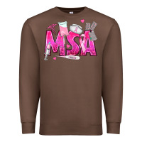 Chestnut breast cancer msa medical support assistant Premium Sweatshirt - texasbilliewilder