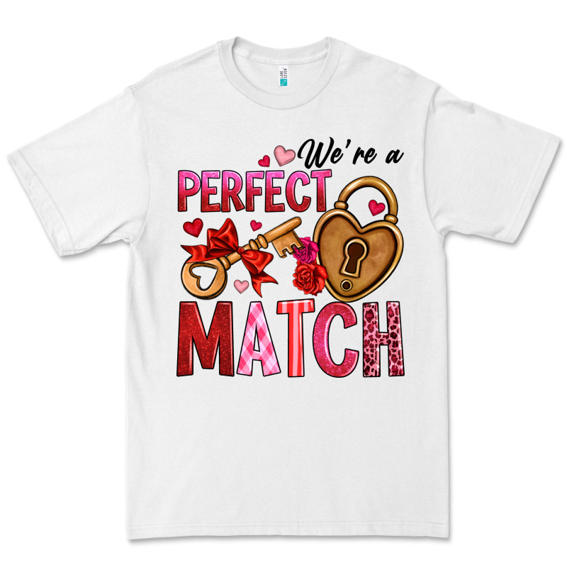 We're A Perfect Match Premium Tee by OliviaCreatesArt | Teevron