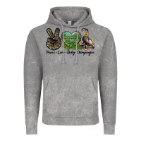Cloud Rock Leopard Peace Love Baby Chimpanzee Vintage Hoodie - LillyAllenDesigns