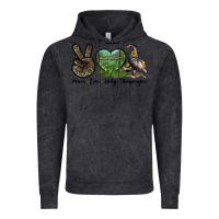 Vintage Arctic Leopard Peace Love Baby Chimpanzee Vintage Hoodie - LillyAllenDesigns