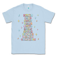 Dusty Blue jesus names believe Classic Tee - MaliasSmallBusiness