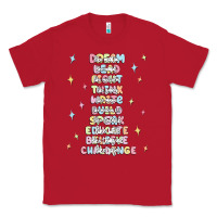 Red jesus names believe Classic Tee - MaliasSmallBusiness