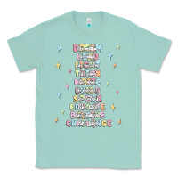 Seafoam jesus names believe Classic Tee - MaliasSmallBusiness