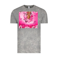 Cloud Rock Breast Cancer diva Vintage Tee - NancyCooperArtShop