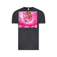 Vintage Black Breast Cancer diva Vintage Tee - NancyCooperArtShop