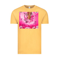 Vintage Mustard Breast Cancer diva Vintage Tee - NancyCooperArtShop