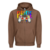 Chestnut pride gaymer Zipper Hoodie - Artiststas