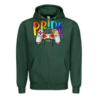 Sports Green pride gaymer Zipper Hoodie - Artiststas