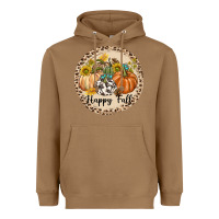 Toasted Coconut Happy Fall Heavyweight Hoodie - texasbilliewilder