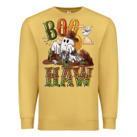 Antique Gold Boo haw Premium Sweatshirt - NancyCooperArtShop